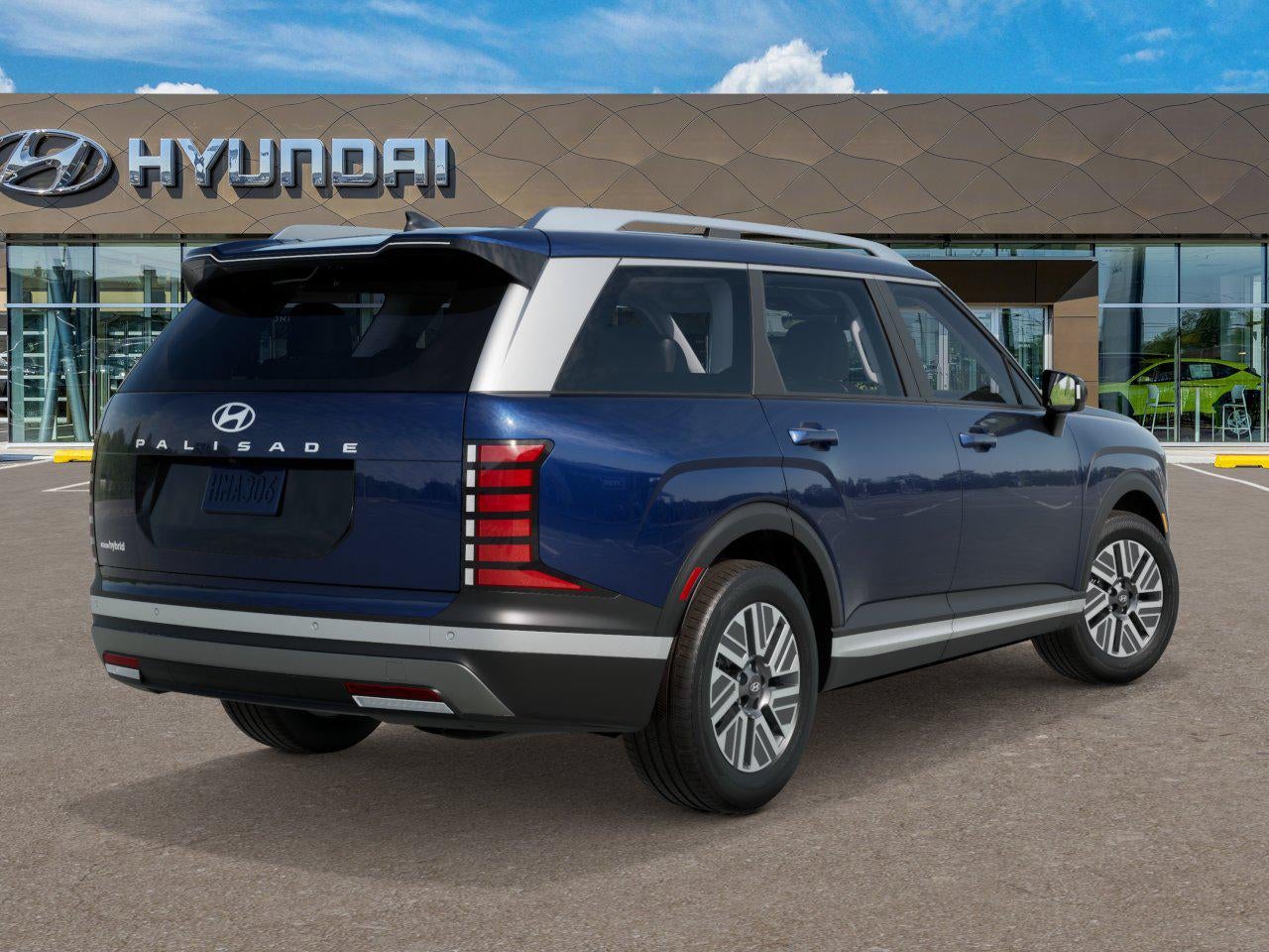 2027 Hyundai PALISADE HYBRID Blue SEL 8P