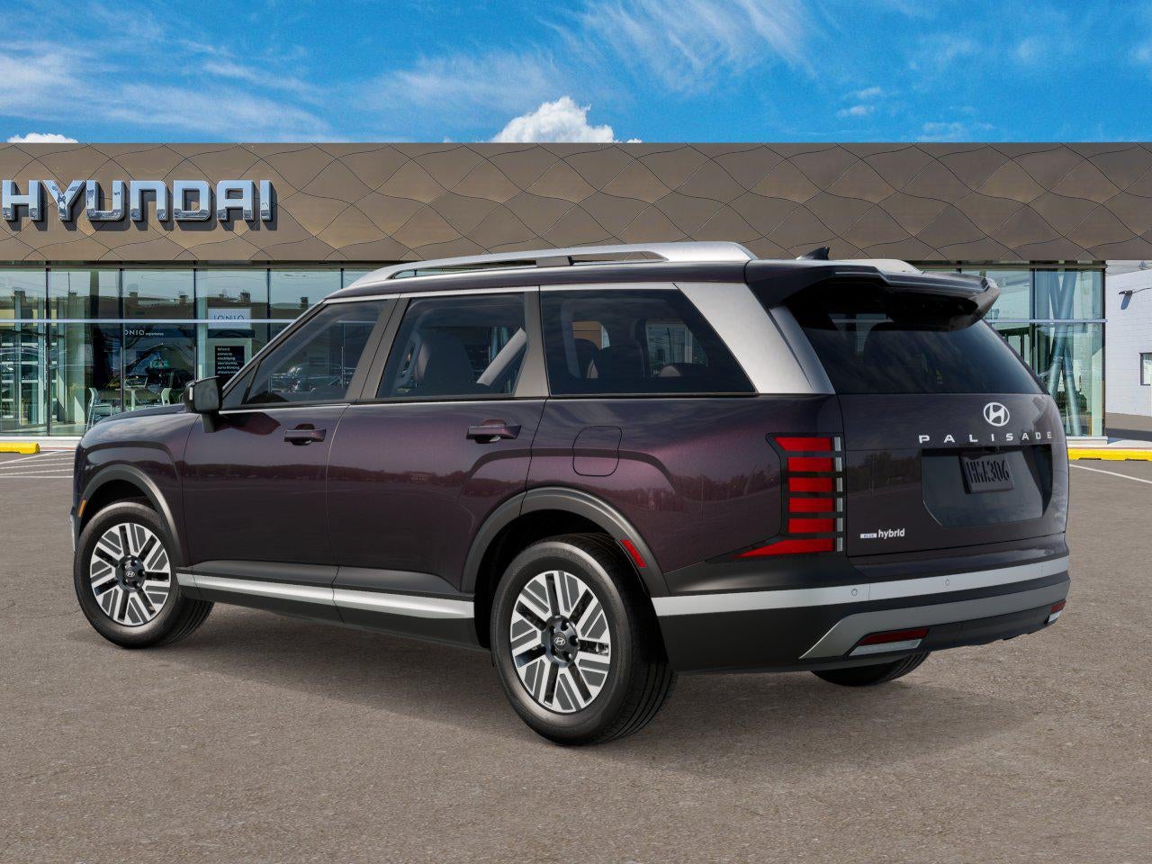 2027 Hyundai PALISADE HYBRID Blue SEL 8P
