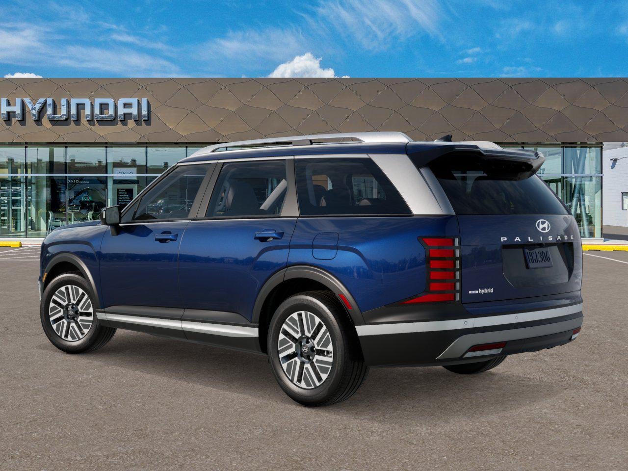 2027 Hyundai PALISADE HYBRID Blue SEL 8P