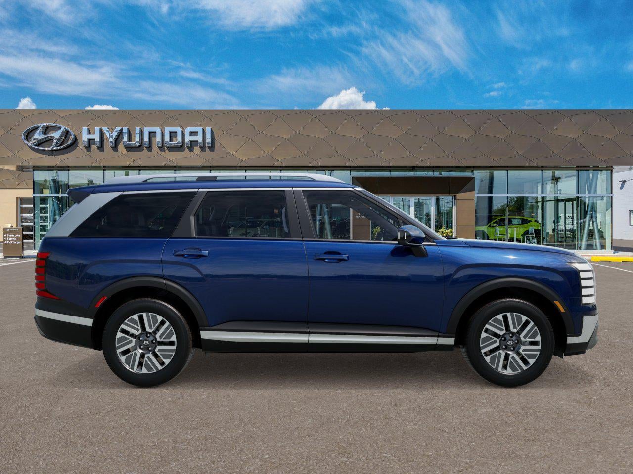 2027 Hyundai PALISADE HYBRID Blue SEL 8P