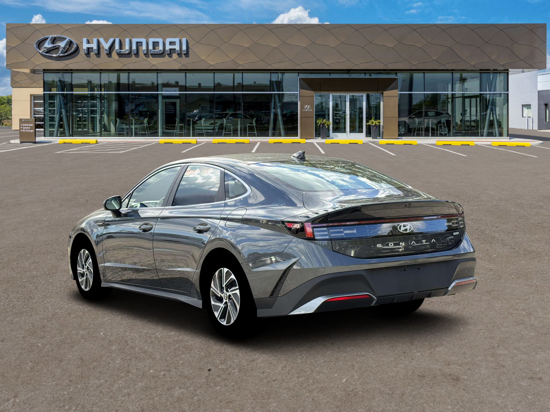 2026 Hyundai SONATA HYBRID Blue