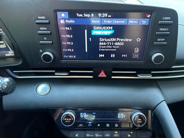 2023 Hyundai ELANTRA HYBRID Blue CERTIFIED