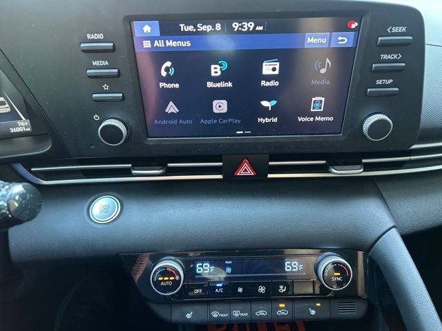 2023 Hyundai ELANTRA HYBRID Blue CERTIFIED