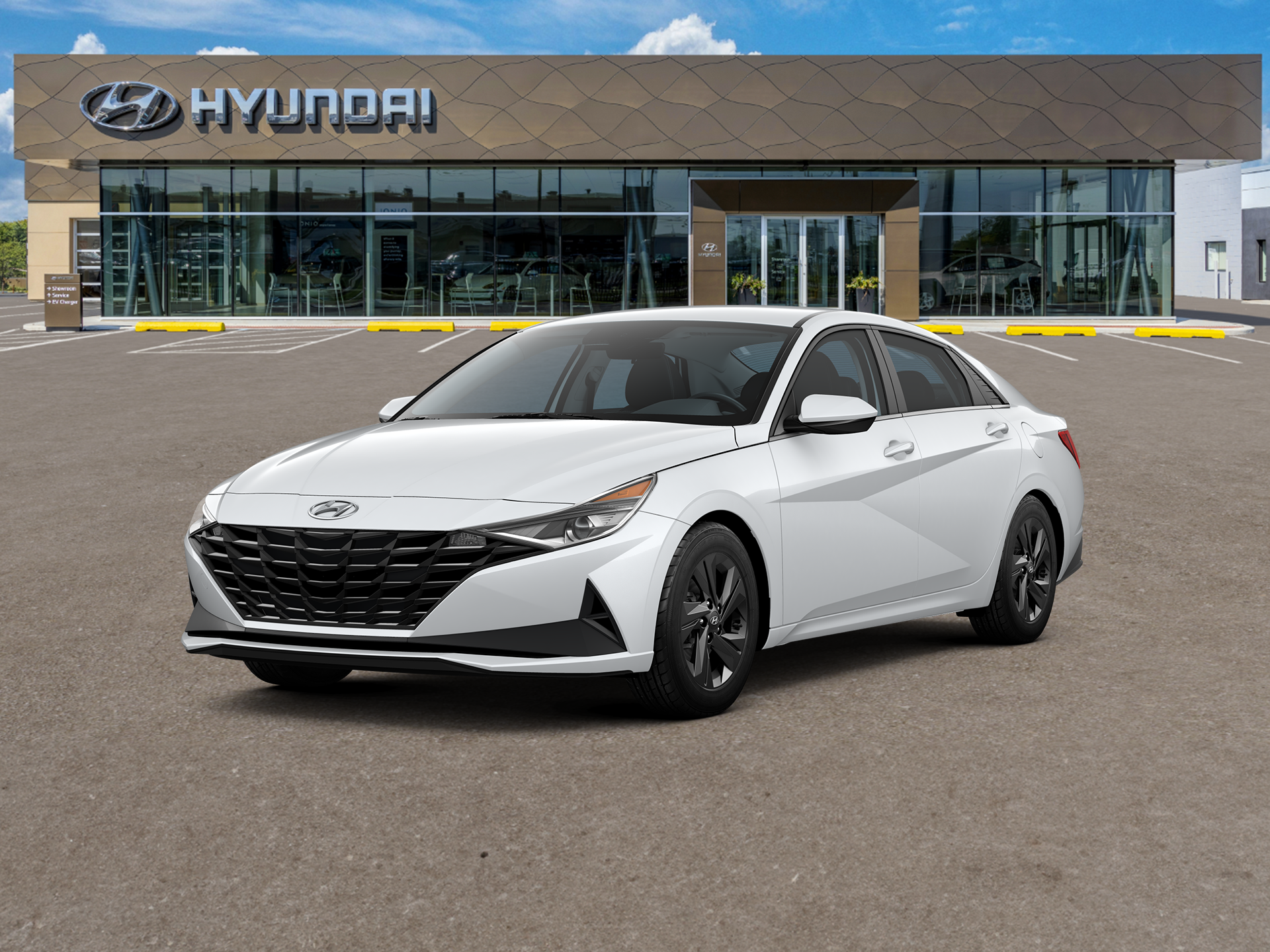 2023 Hyundai ELANTRA HYBRID Blue