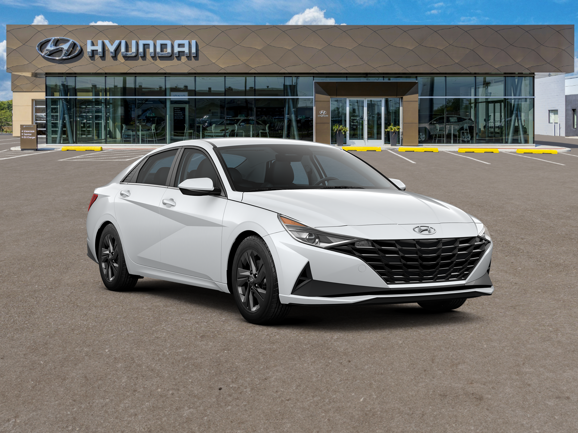 2023 Hyundai ELANTRA HYBRID Blue