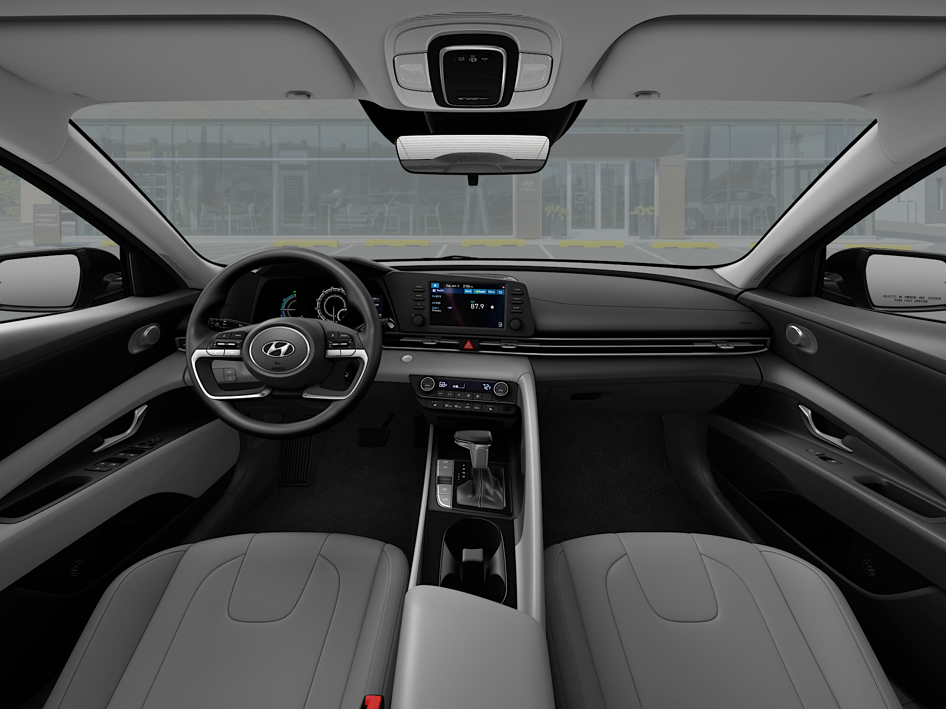 2023 Hyundai ELANTRA HYBRID Blue