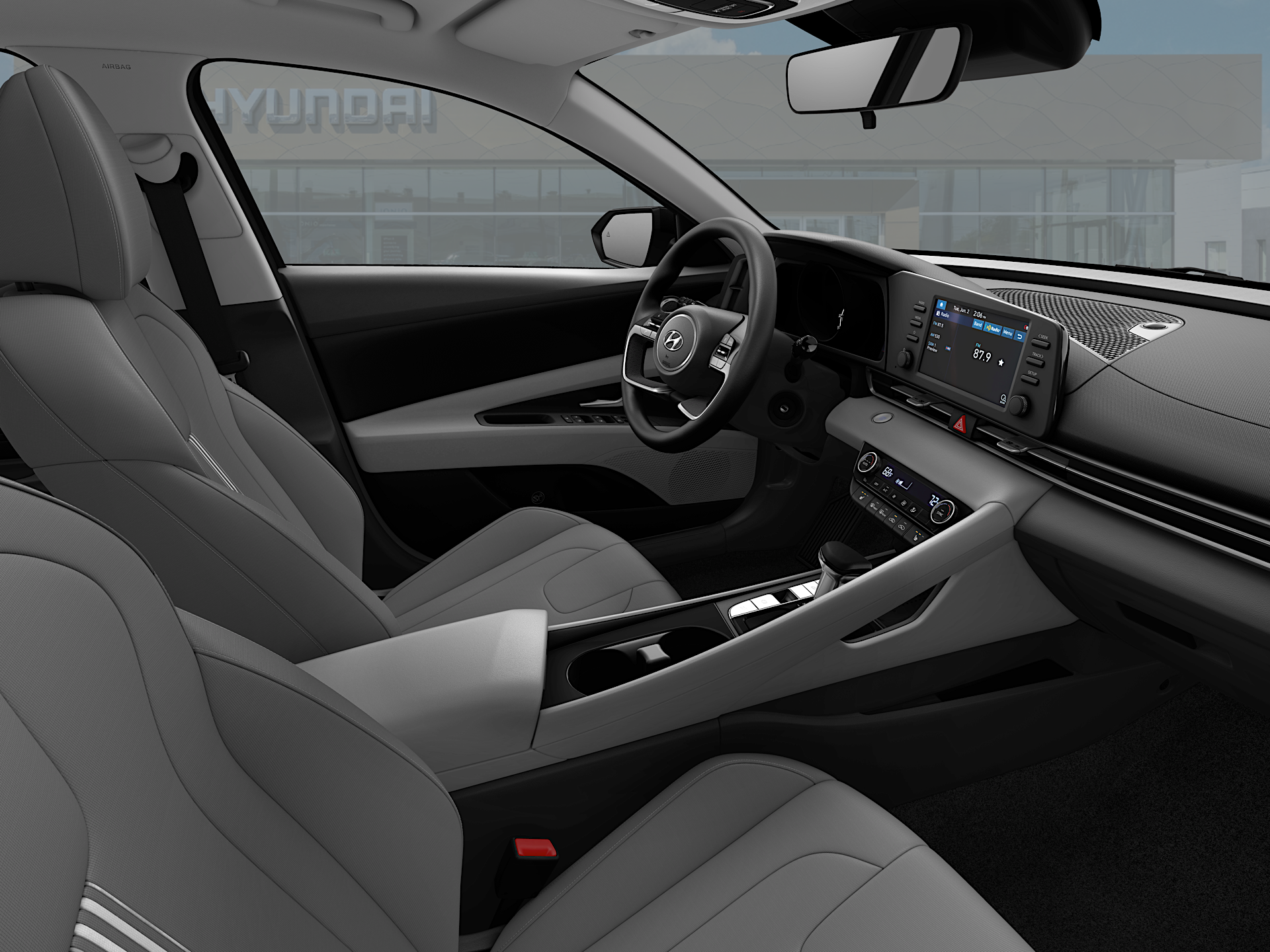 2023 Hyundai ELANTRA HYBRID Blue