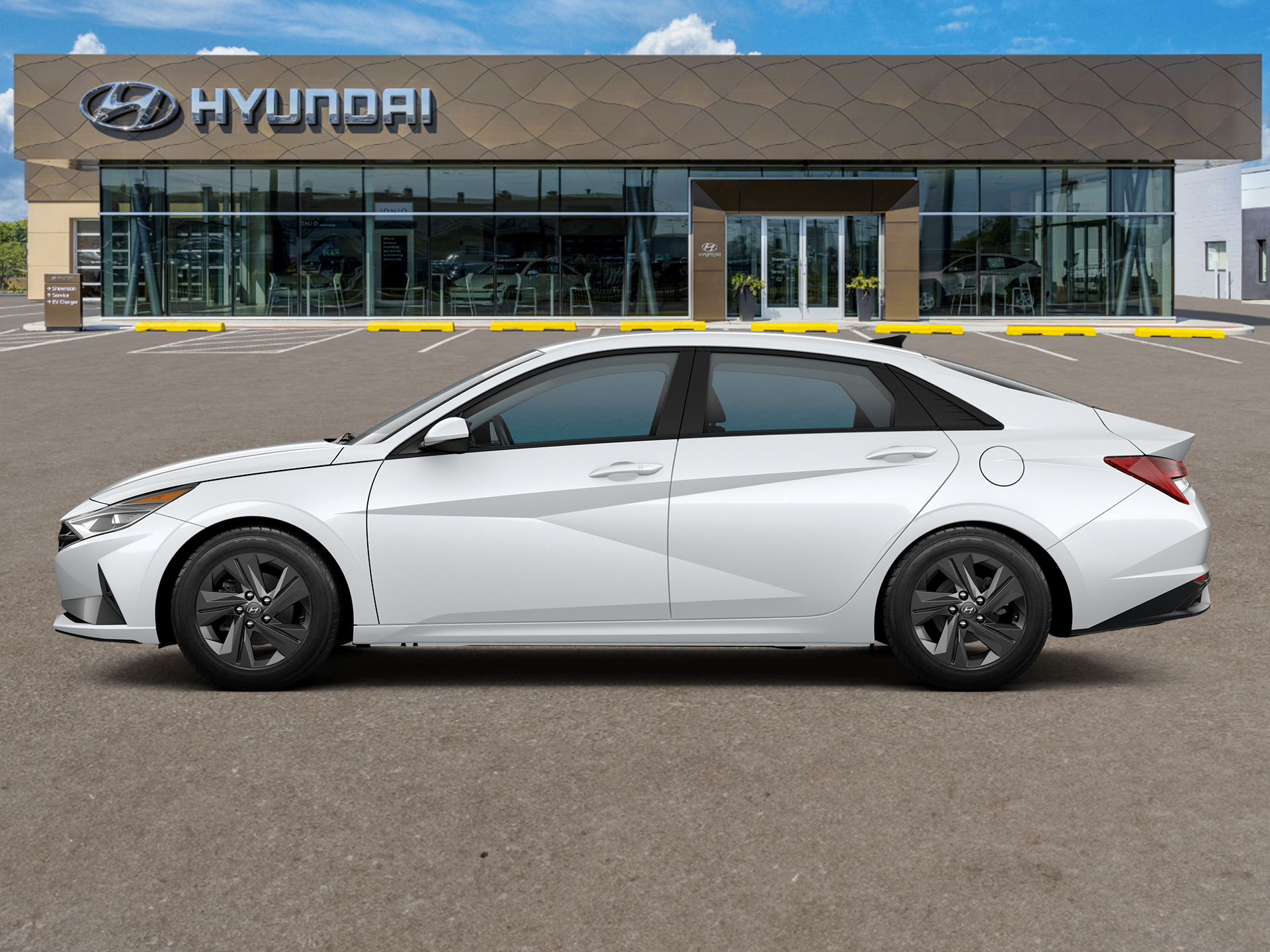 2023 Hyundai ELANTRA HYBRID Blue