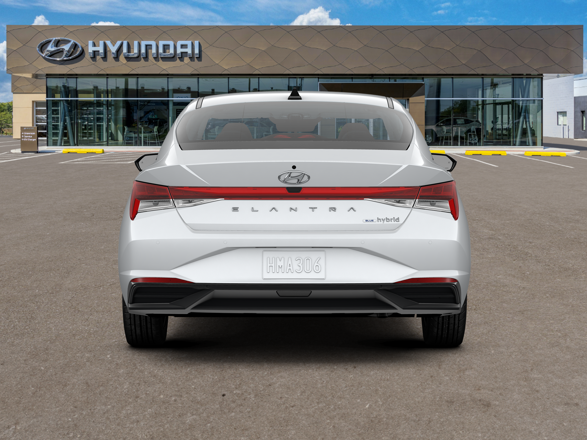 2023 Hyundai ELANTRA HYBRID Blue