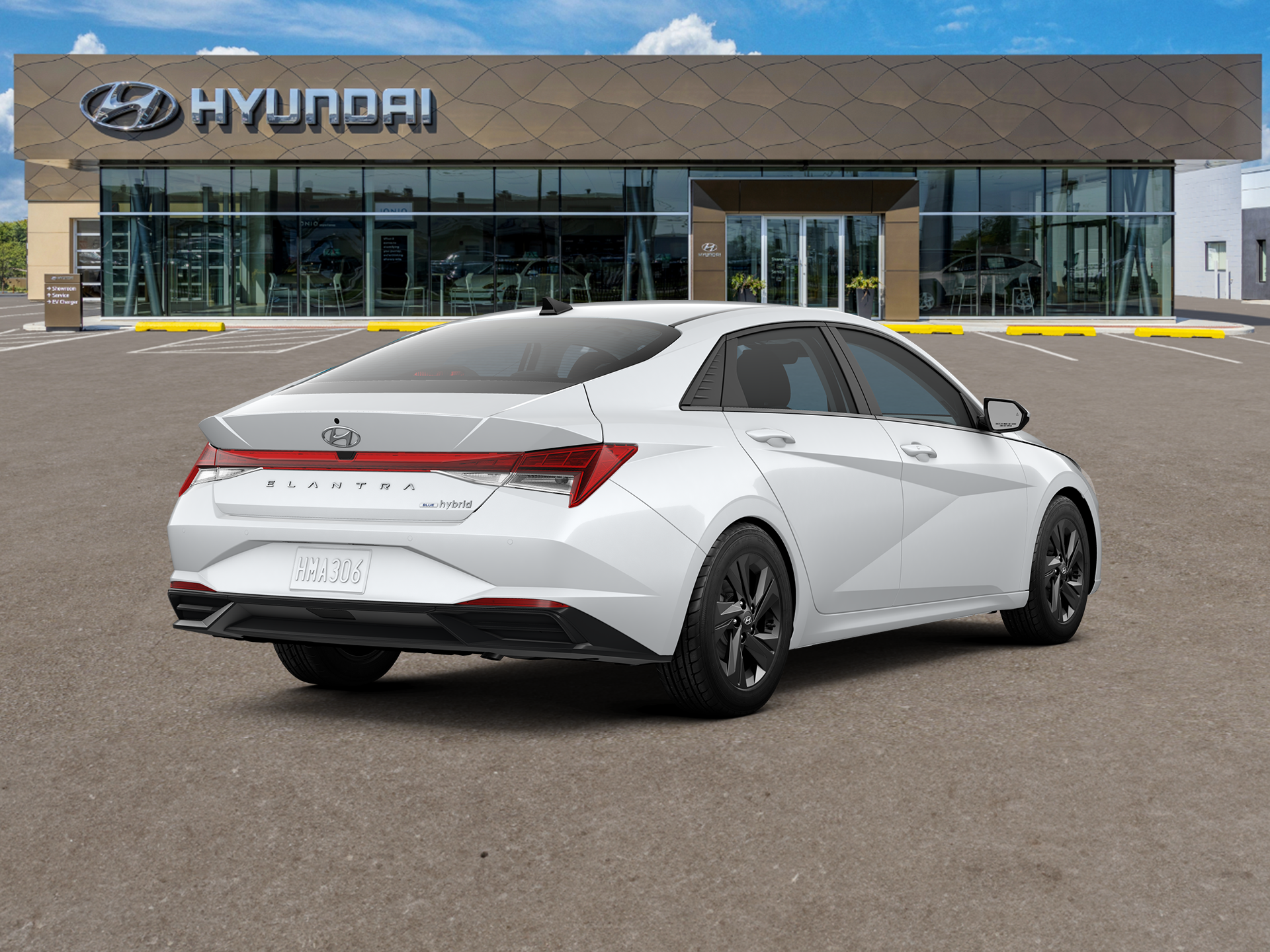 2023 Hyundai ELANTRA HYBRID Blue
