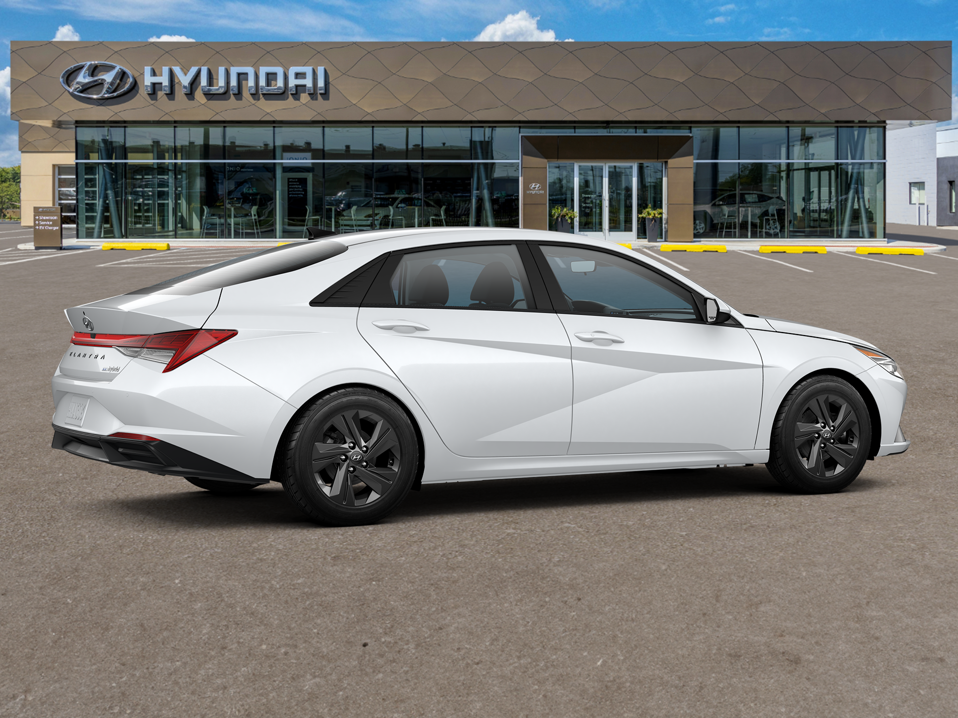 2023 Hyundai ELANTRA HYBRID Blue