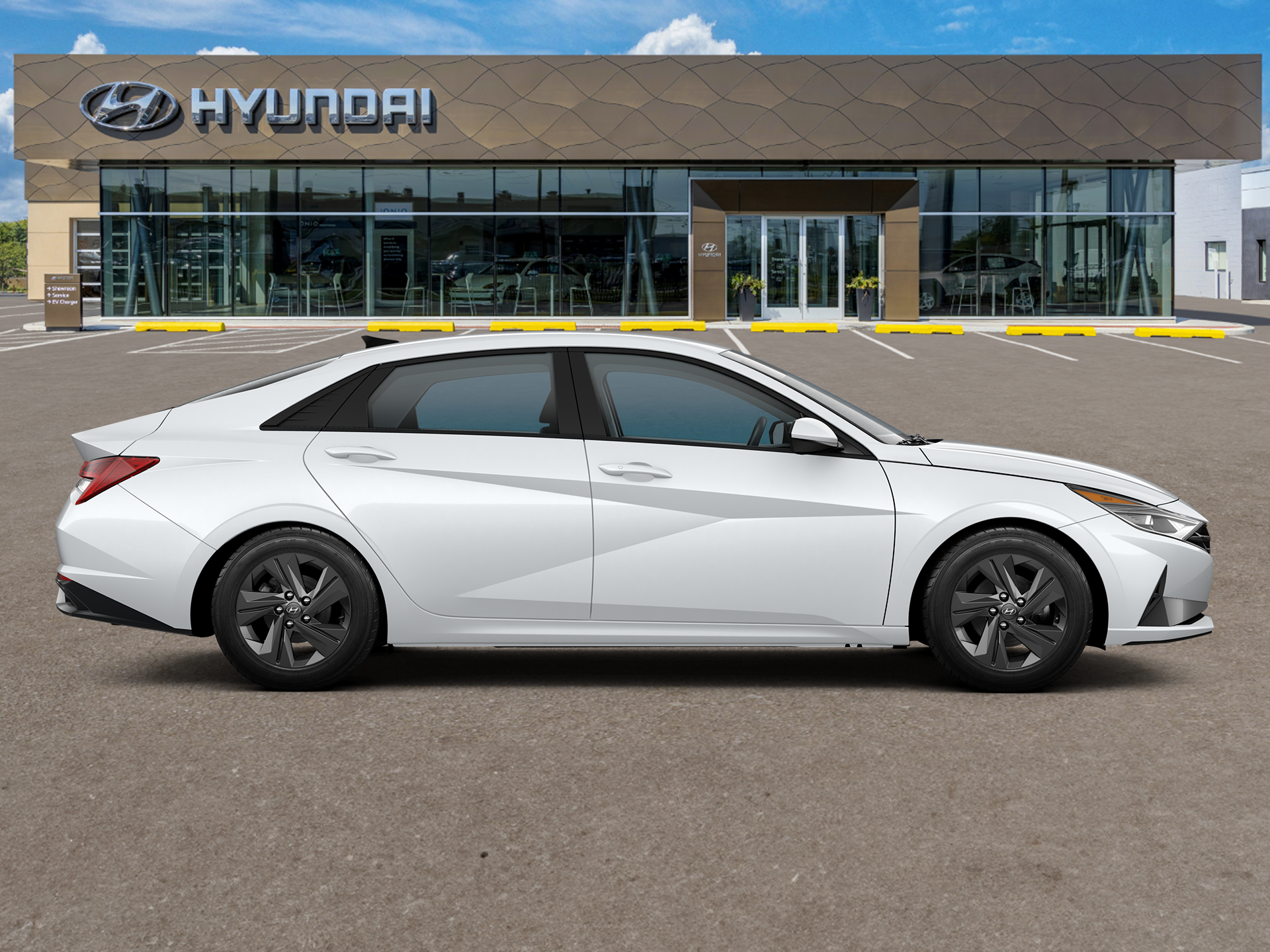 2023 Hyundai ELANTRA HYBRID Blue