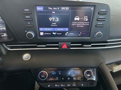2023 Hyundai ELANTRA HYBRID Blue CERTIFIED