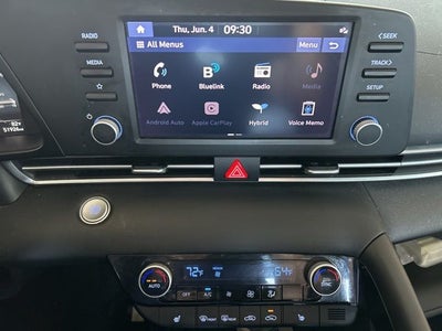 2023 Hyundai ELANTRA HYBRID Blue CERTIFIED