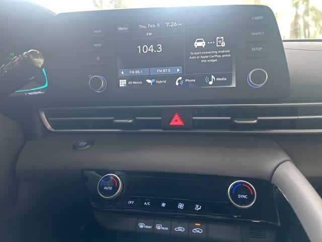 2026 Hyundai ELANTRA HYBRID Blue