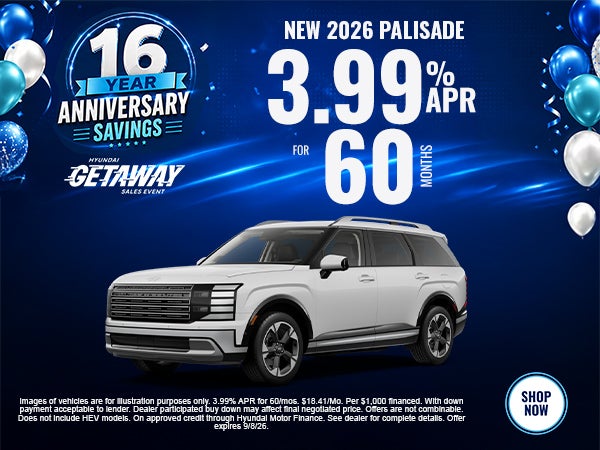New 2026 Palisade