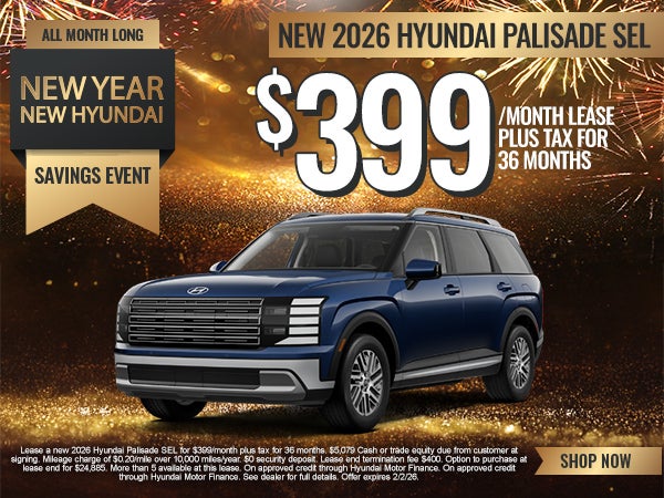 New 2026 Hyundai Palisade SEL