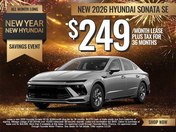 New 2026 Hyundai Sonata SE